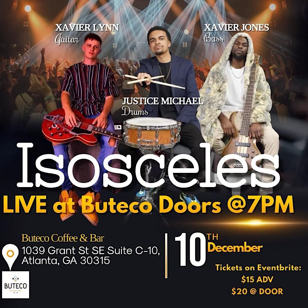 Isoceles live at Buteco