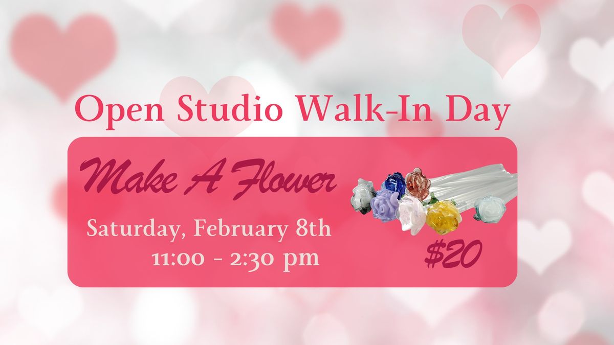 Walk-In & Make a Glass Flower 