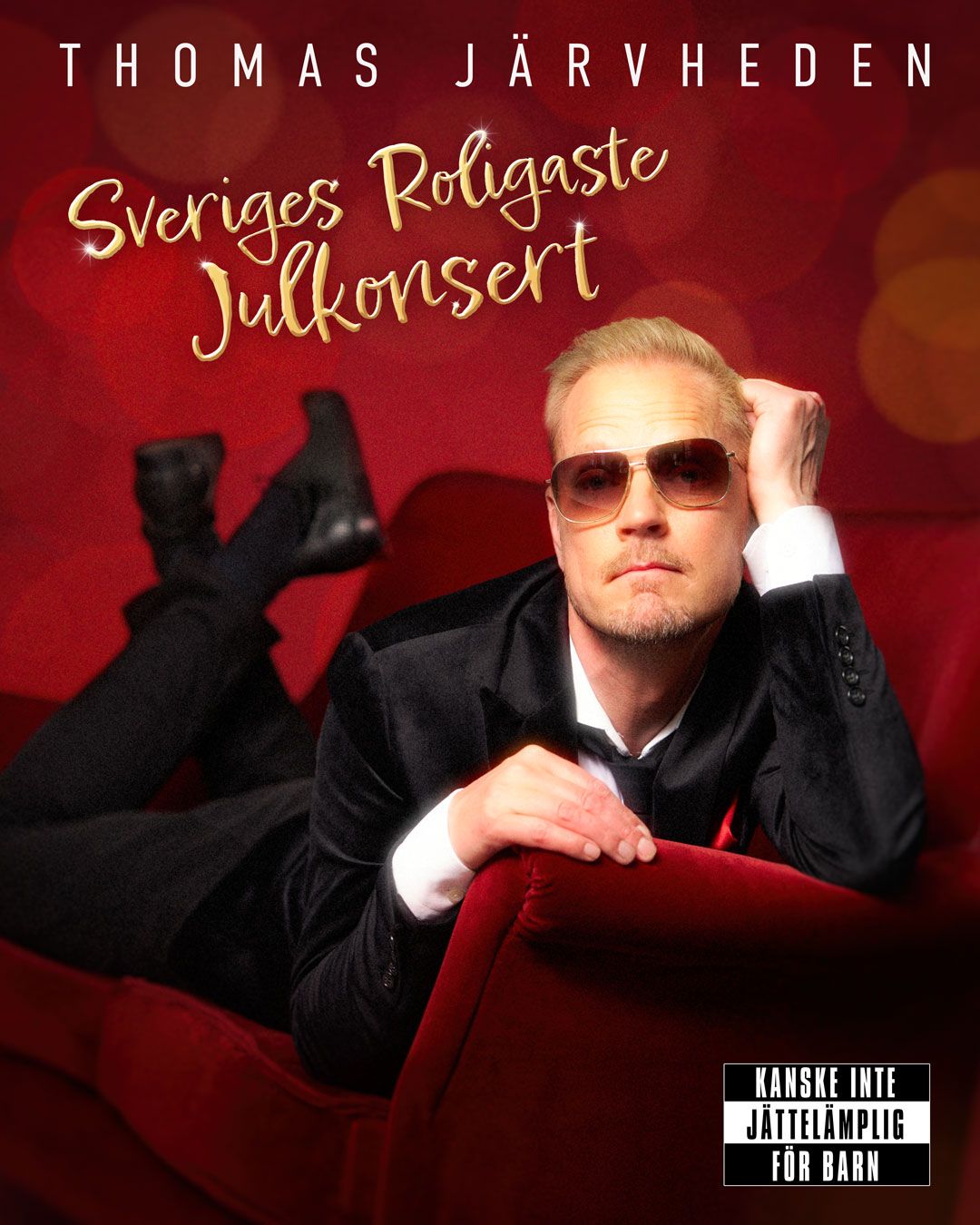 Thomas J\u00e4rvheden - Sveriges Roligaste Julkonsert | Malm\u00f6, Slagthusets Teater