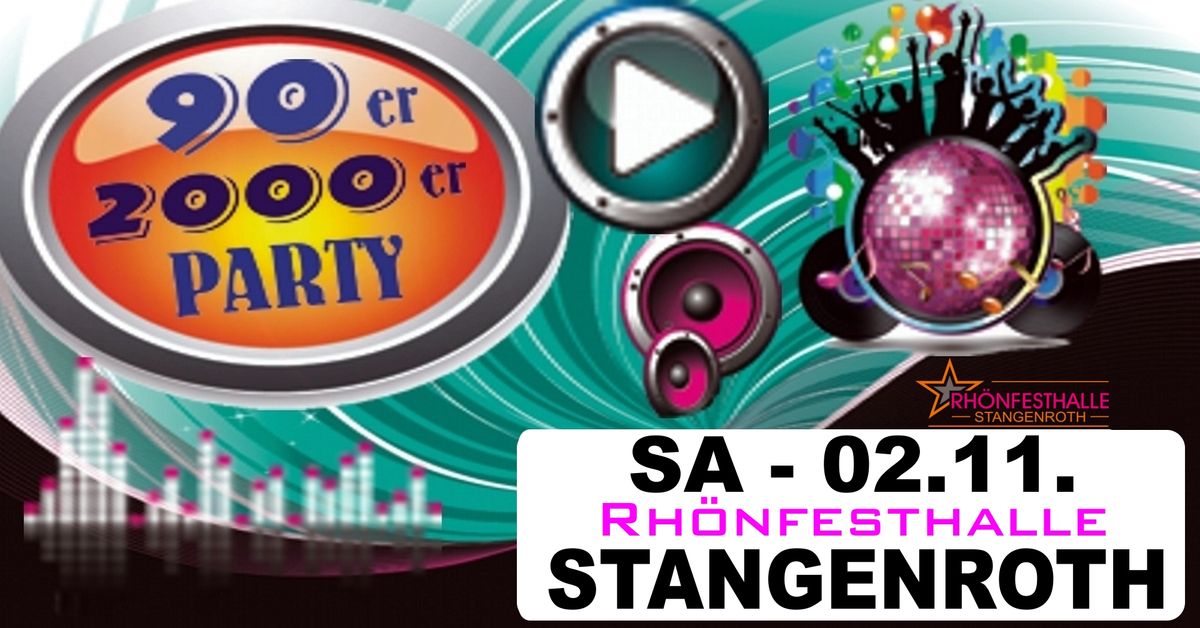 90er - 2000er - Party \/ Rh\u00f6nfesthalle Stangenroth \/ 02.11.2024