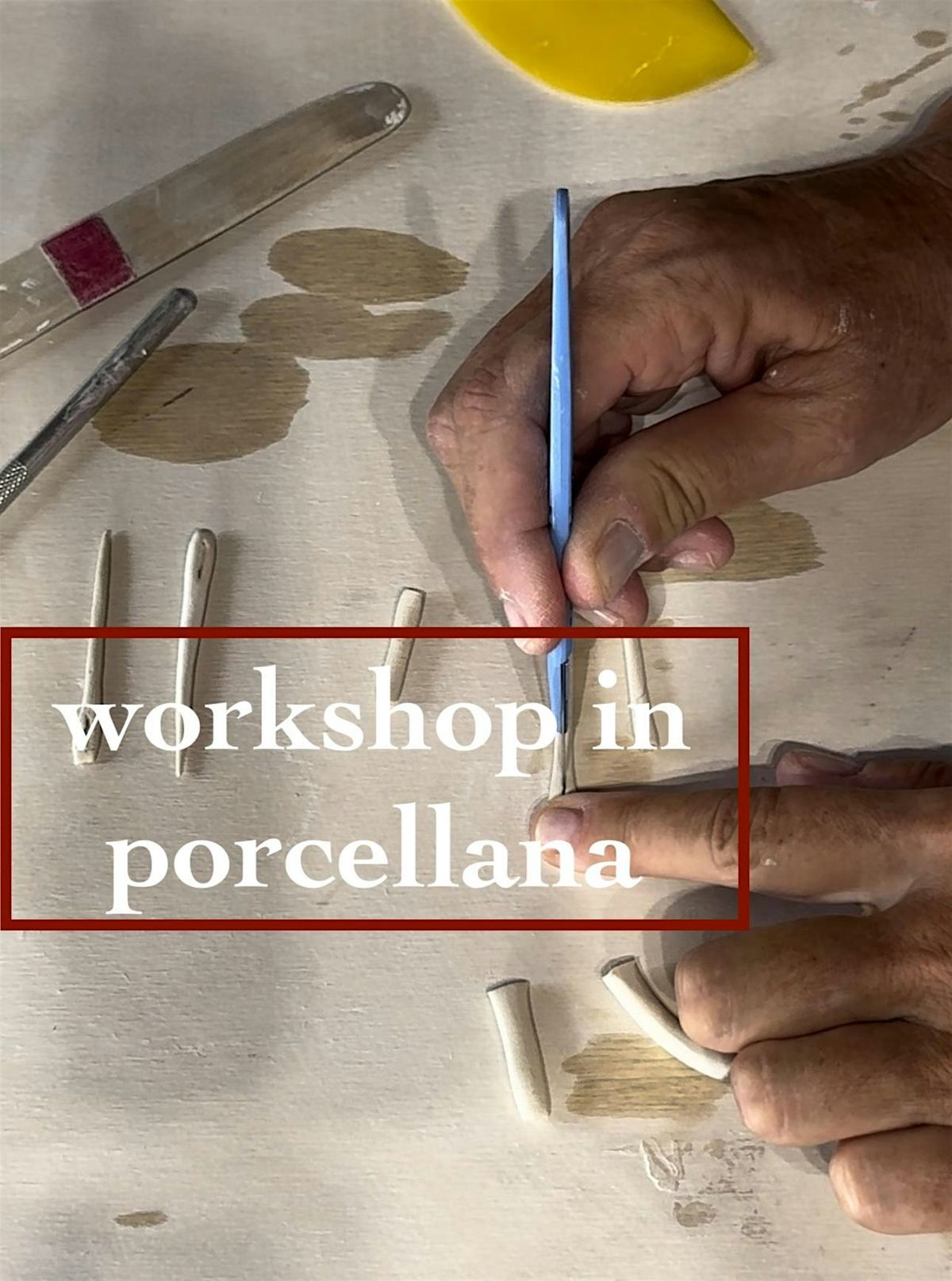 Workshop in porcellana