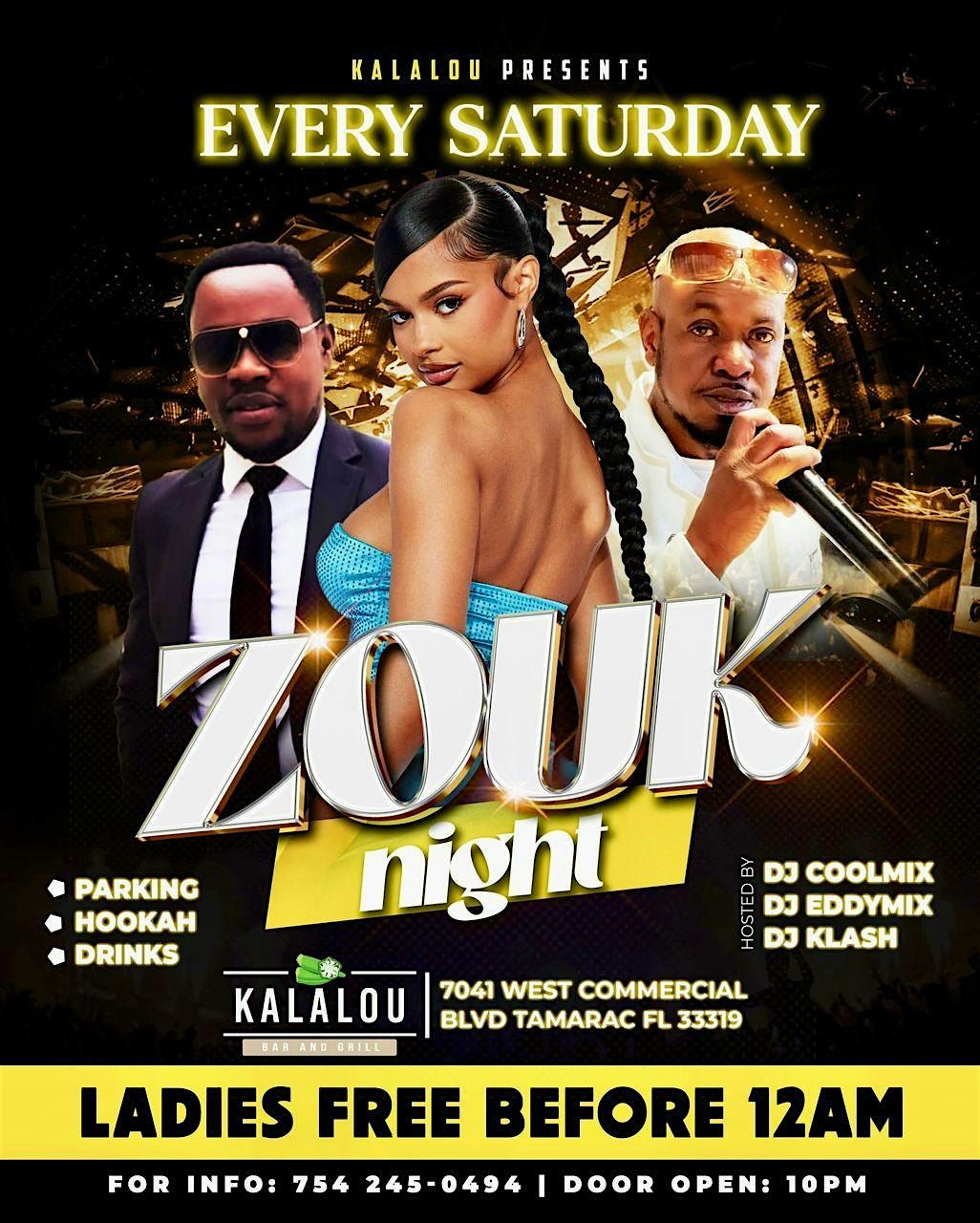 Zouk Night Every Saturday