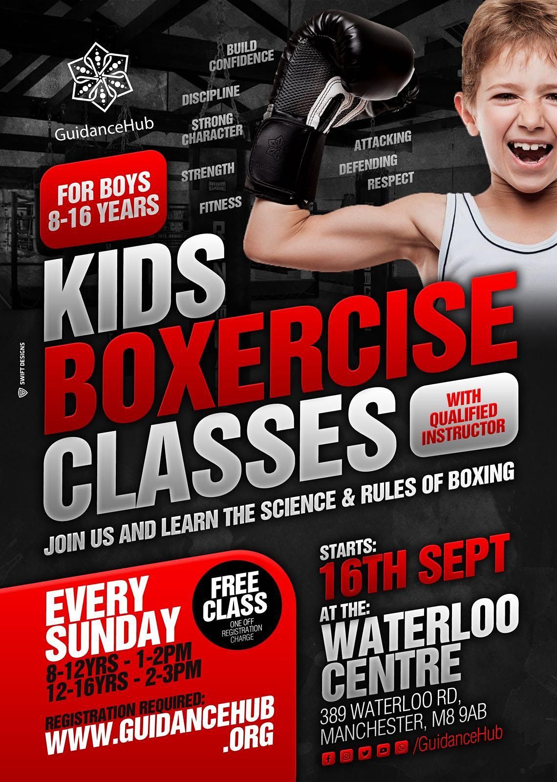 Boys Boxercise Classes - Every Sun|10:30am
