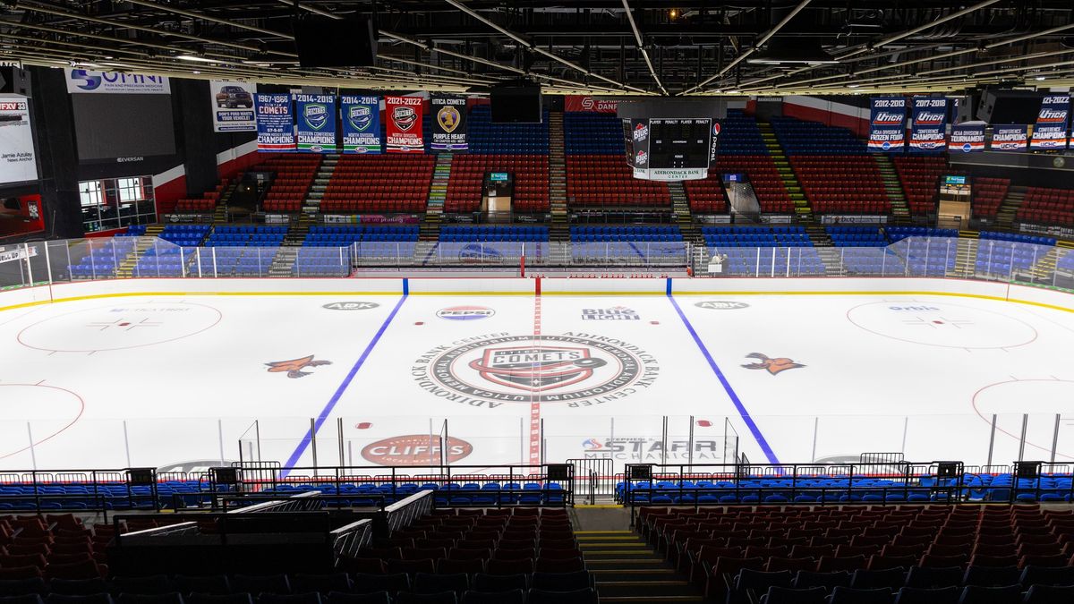 Live music at the Utica Comets game with Gridley Paige