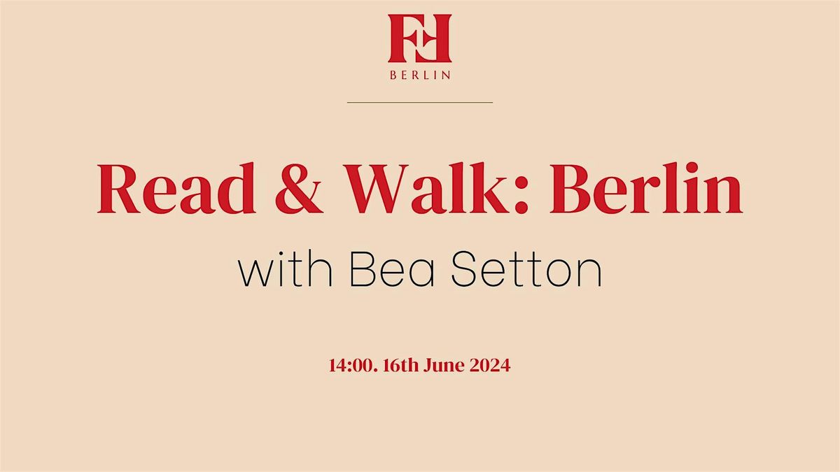 Read & Walk: Berlin