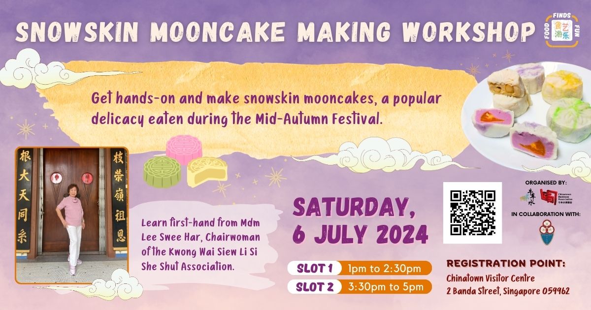 Snow Skin Mooncake Making Workshop