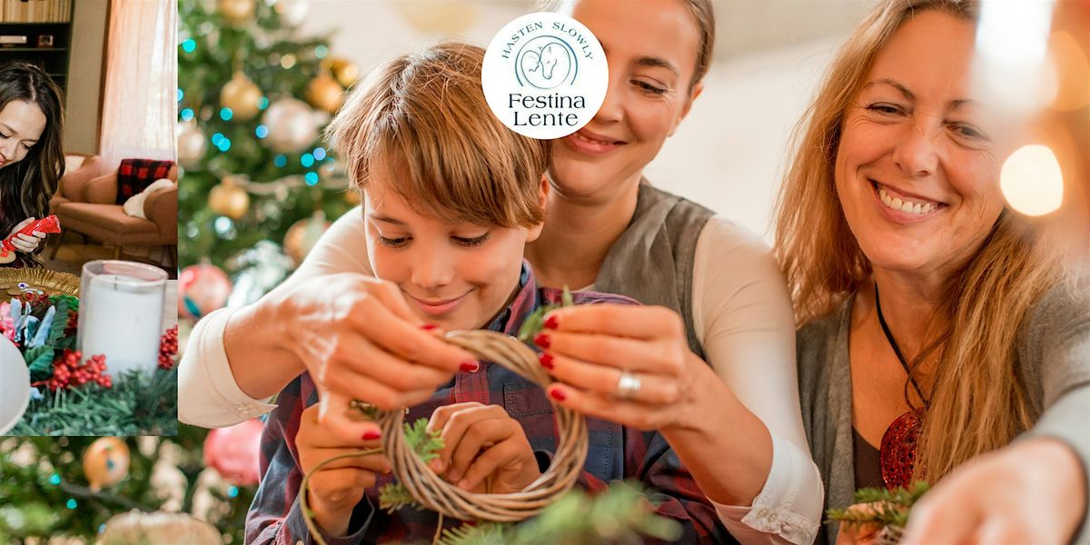 Family Christmas Wreath & Decoration Making Workshops