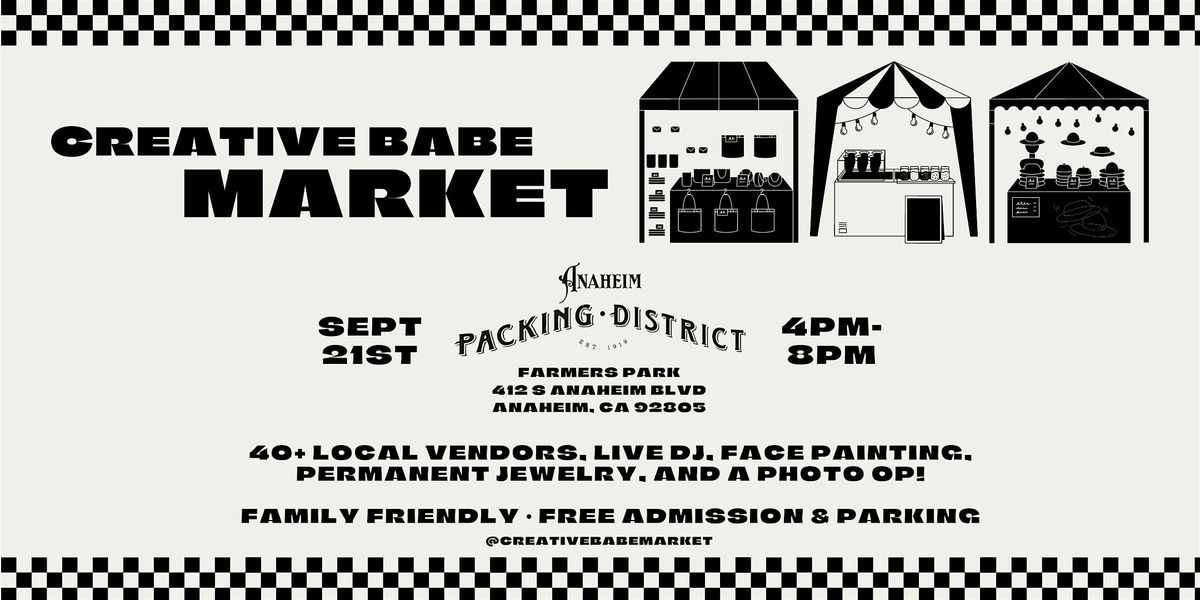 Creative Babe - Pop-Up Market @ Anaheim Packing District