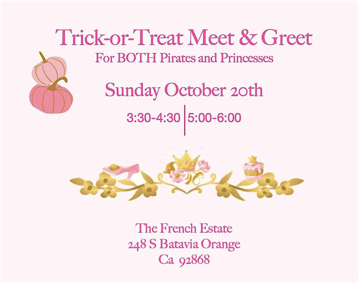 A Trick-or-Treat Meet & Greet