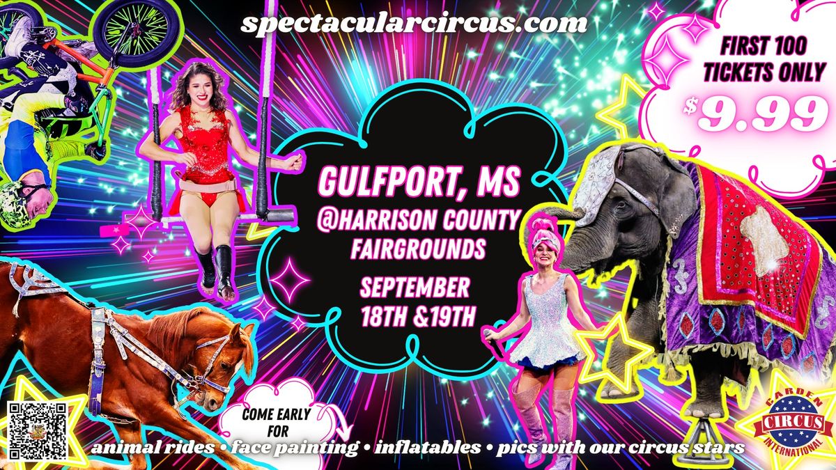 Gulfport, MS -- The Circus is Coming, Be Our Guest!