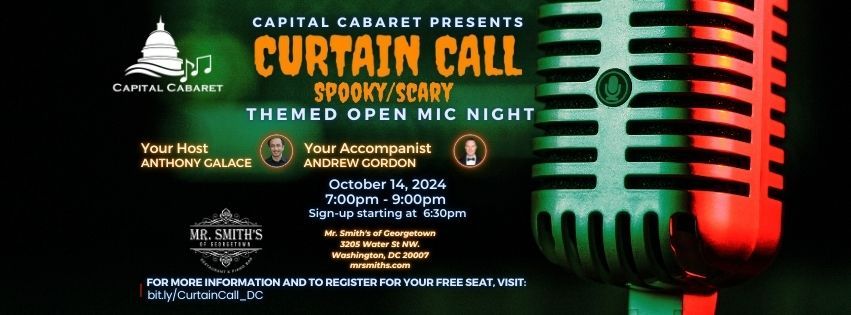 Capital Cabaret Presents Spooky\/Scary Curtain Call!