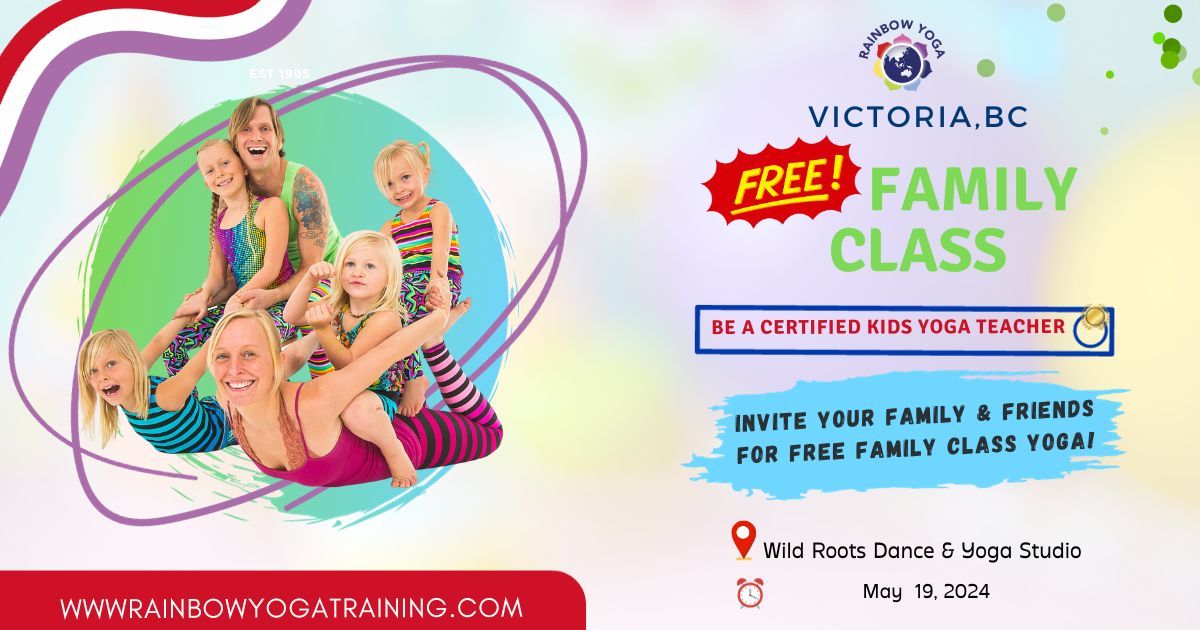 [VICTORIA,BC] Rainbow Yoga Training Free Family Class