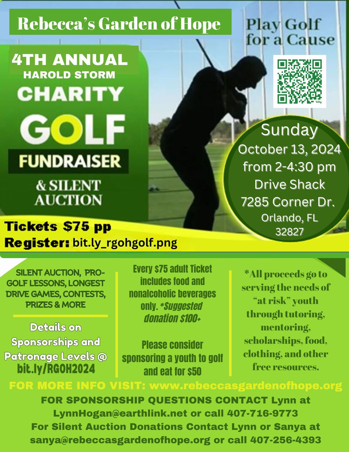 4th Annual Charity Golf Fundraiser & Silent Auction