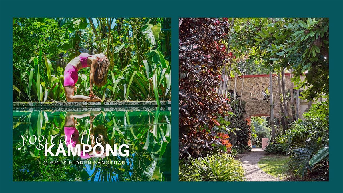 Yoga at the Kampong Botanical Gardens (Coconut Grove)