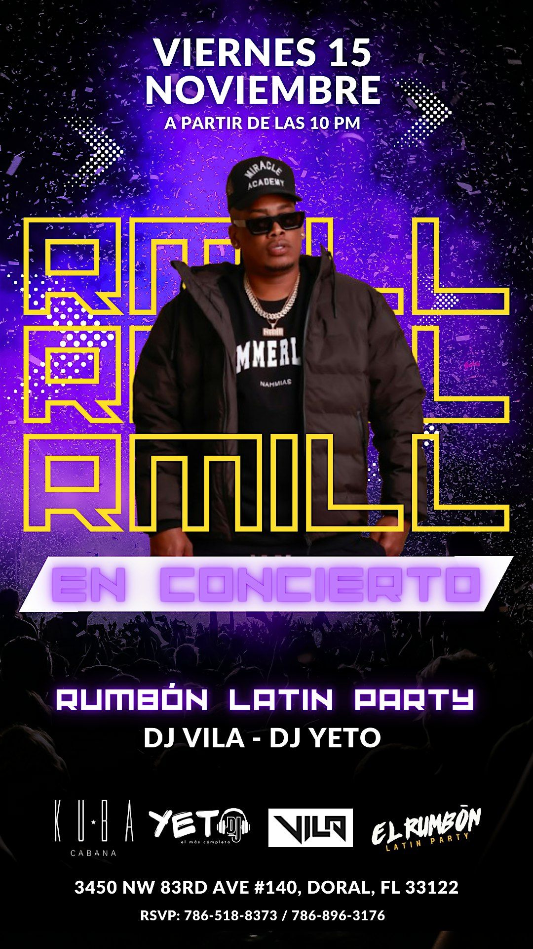 RMILL en KUBACABANA - RUMBON LATIN PARTY