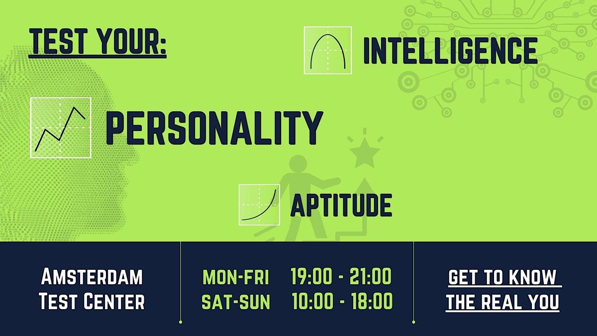 FREE Personality test of your Strengths and Weaknesses: MON-FRI 19:00-21:00
