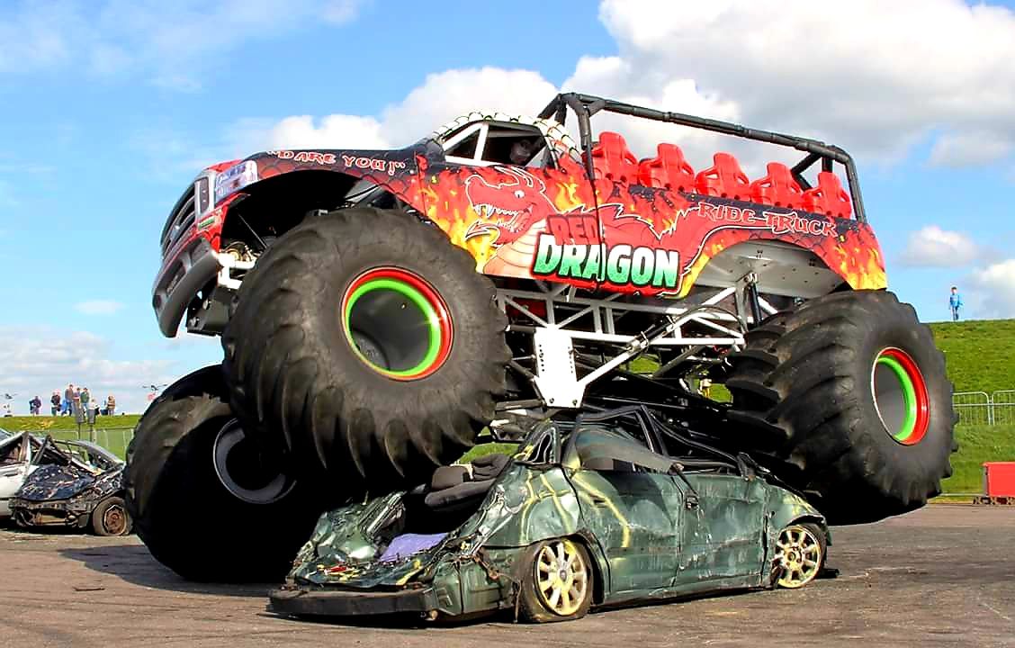 Monster Truck Rides @ Fathersday Motorfest Chelmsford, Essex