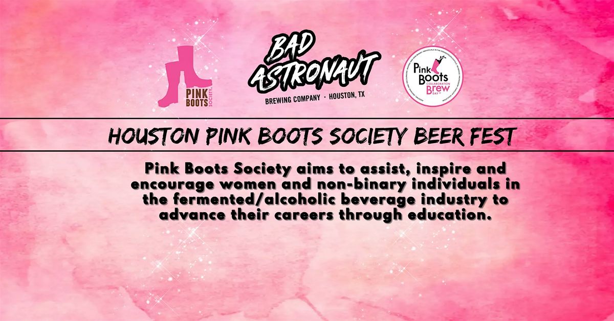 First Annual Houston Pink Boots Society Beer Fest