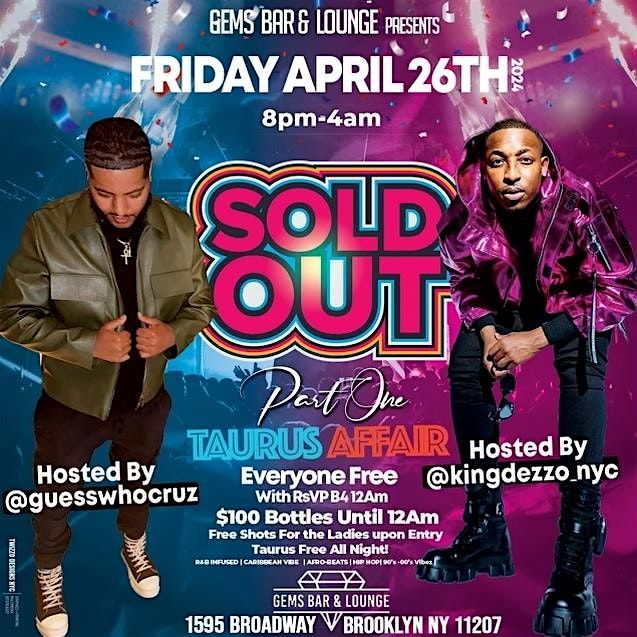 Sold Out Fridays
