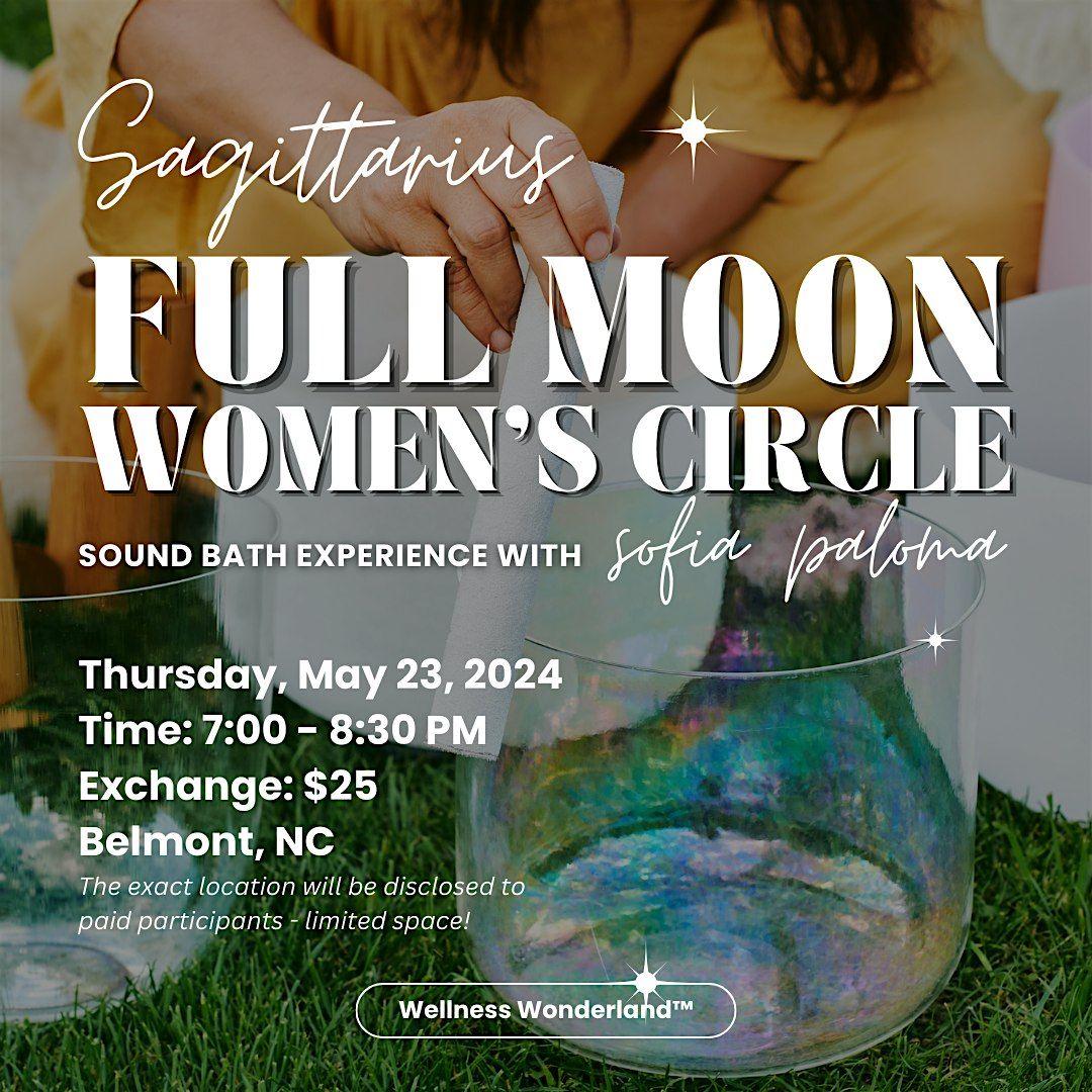 Full Moon Womens Circle - Sound Bath with Sofia Paloma