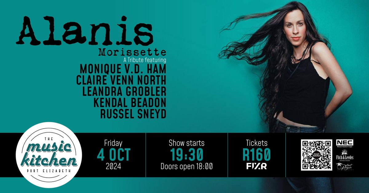 Tribute to Alanis Morissette Fri 4th Oct 2024