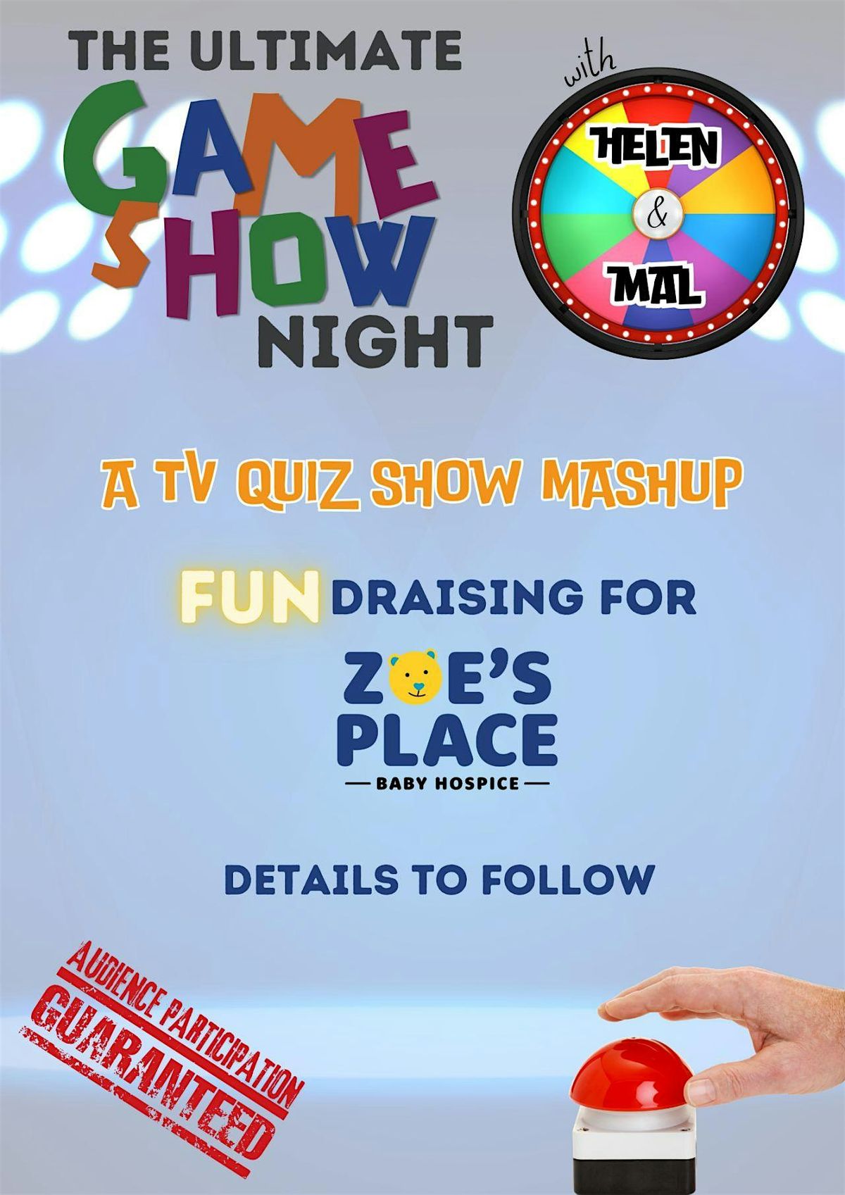 The Ultimate Game Show Night with Helen & Mal - For Zoe's Place Liverpool