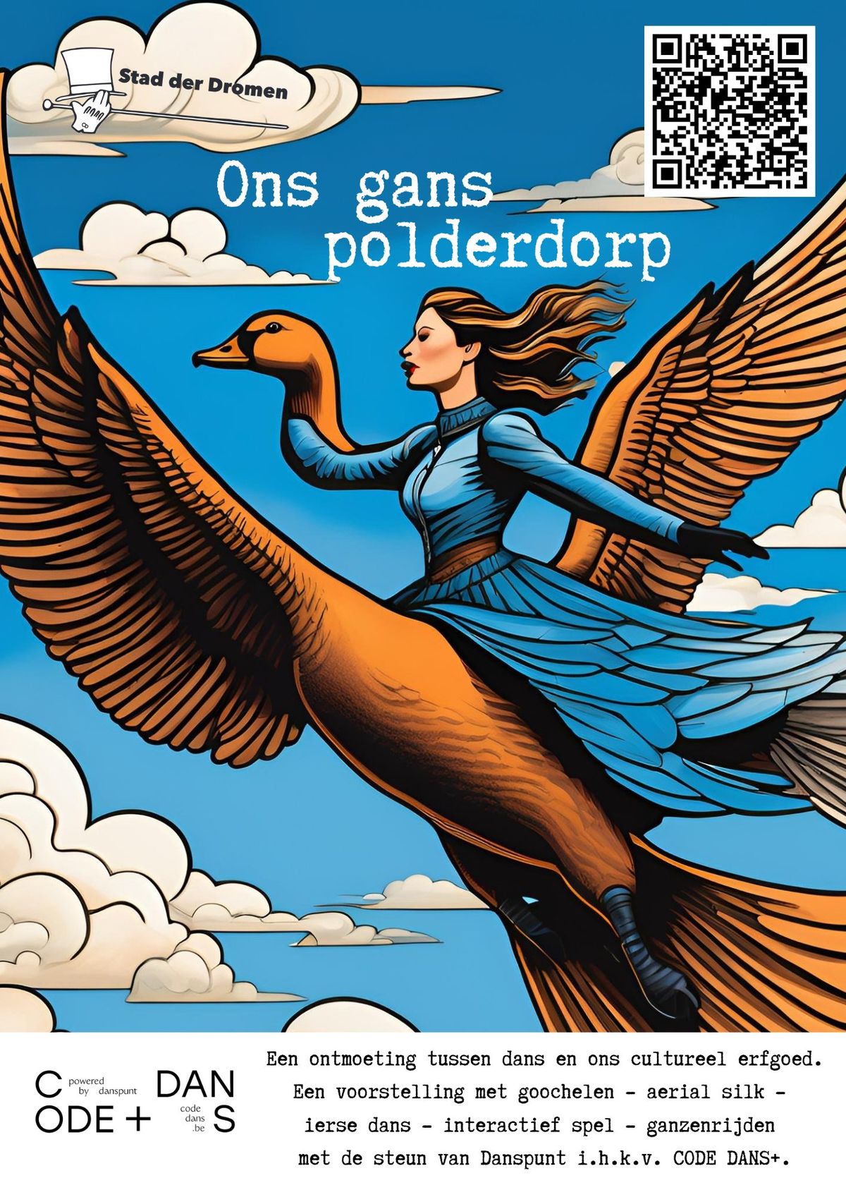 Ons gans polderdorp, een ontmoeting tussen dans en ons cultureel erfgoed