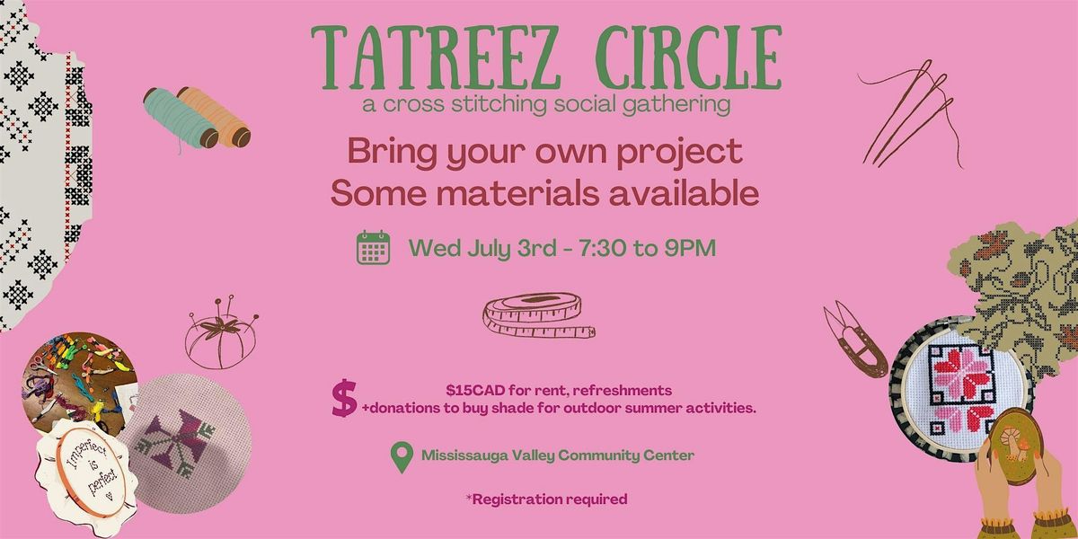 Communal Tatreez Circle