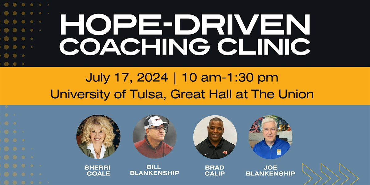 Hope-Driven Coaching Clinic (Tulsa)