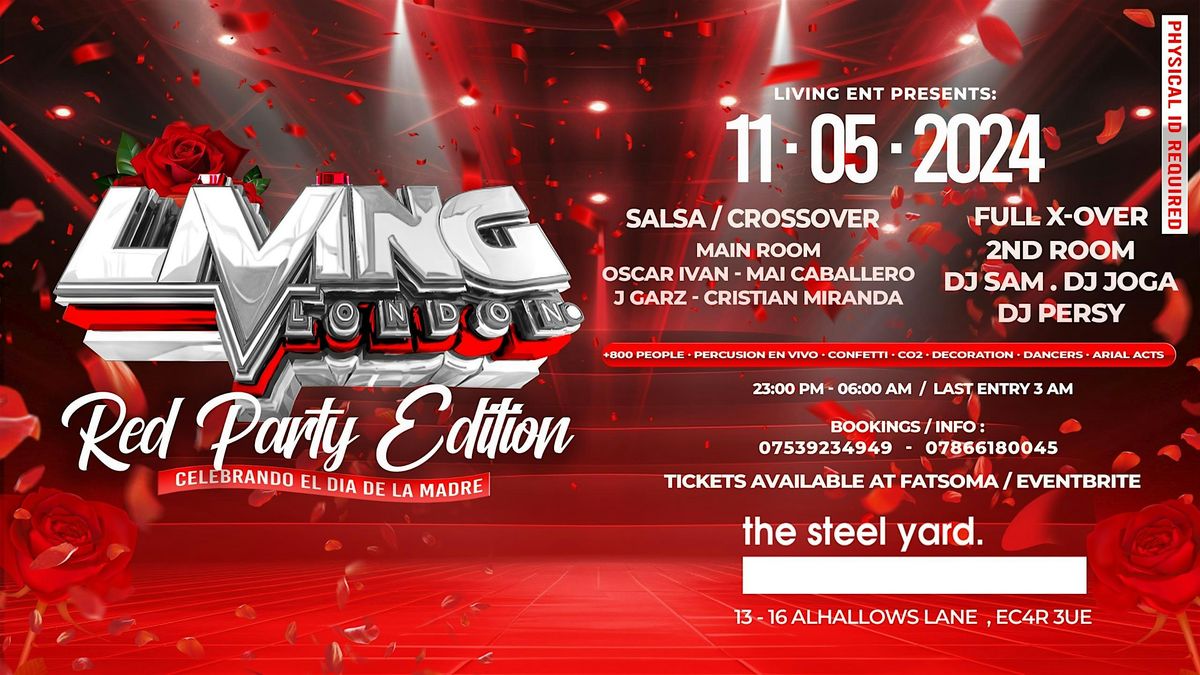 Living \u2018Red Party Edition' @Steel Yard
