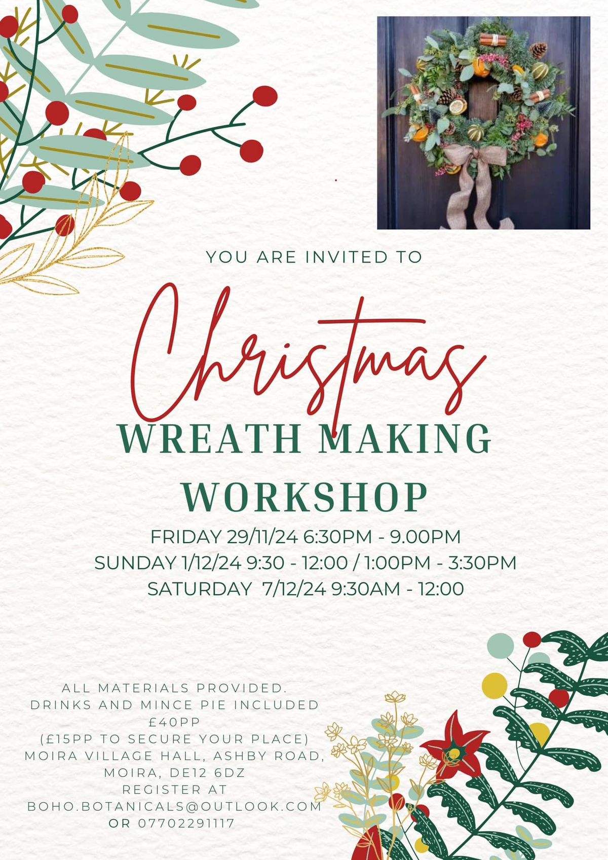 Wreath Workshop 