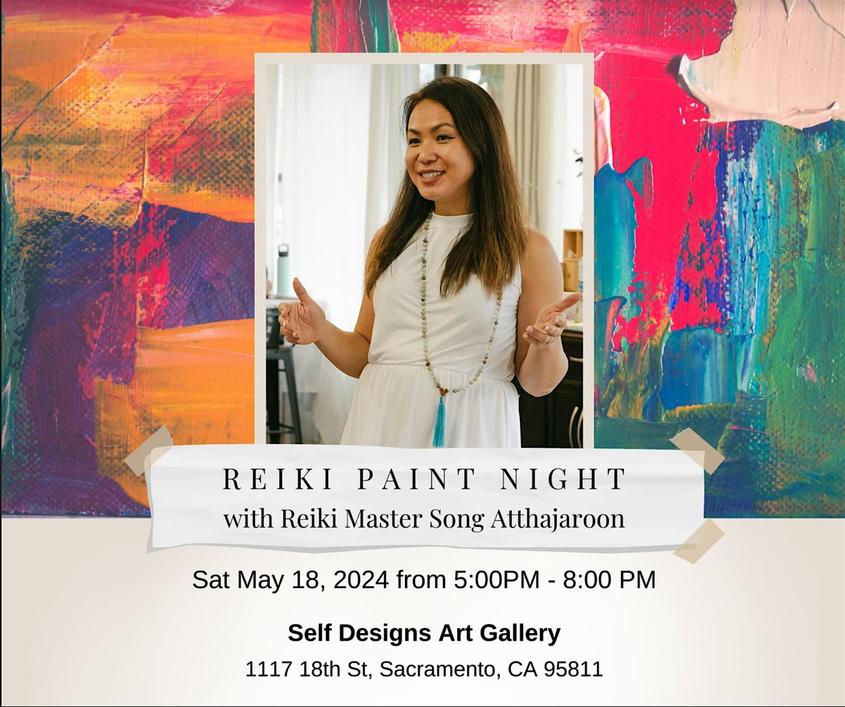 Reiki Paint Night with Guided Meditation, Healing Attunement & Refreshments
