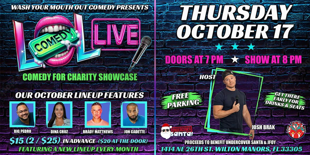 LOL LIVE Comedy Showcase: October