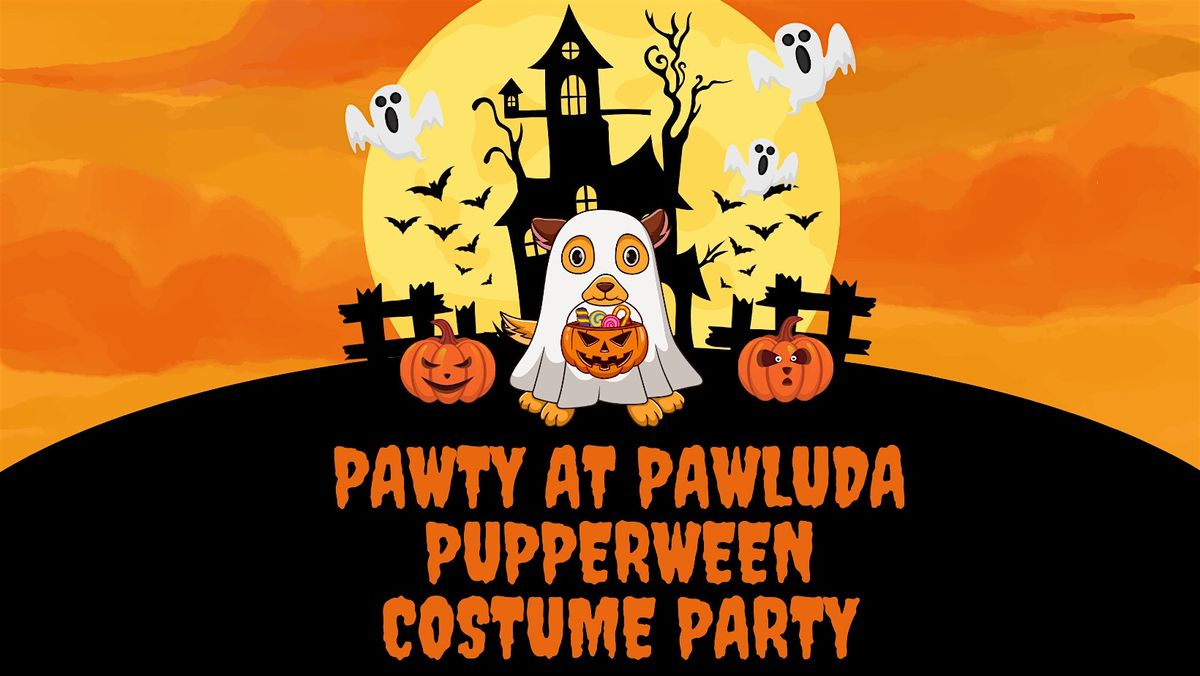 Pawty at "Paw"-luda Pupperween Costume Party!