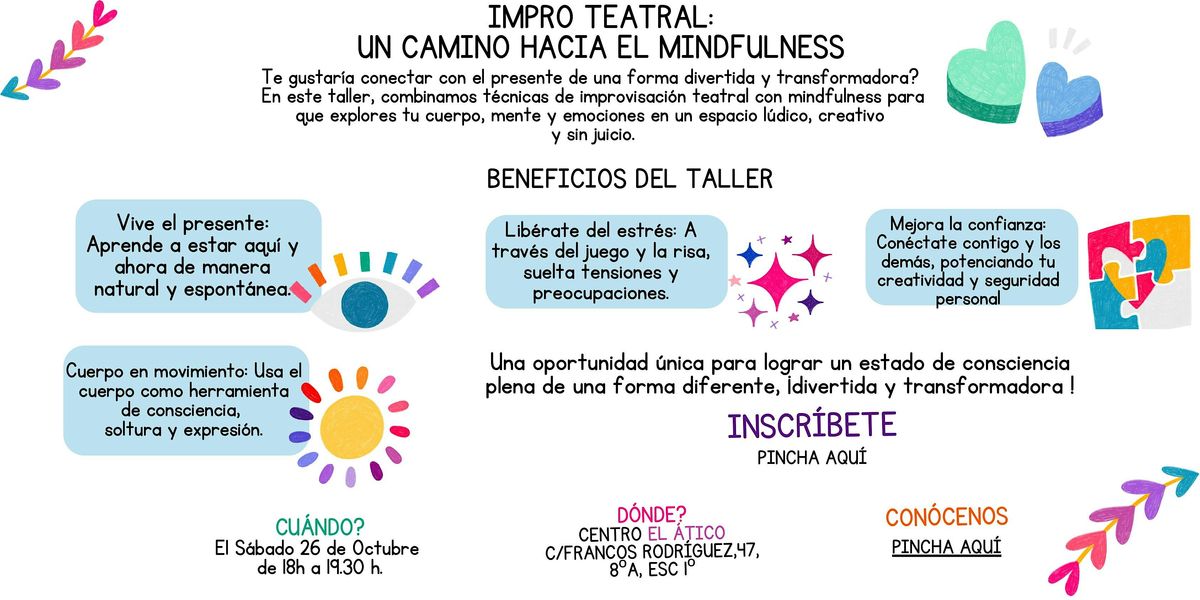 Impro teatral: un camino hacia el mindfulness