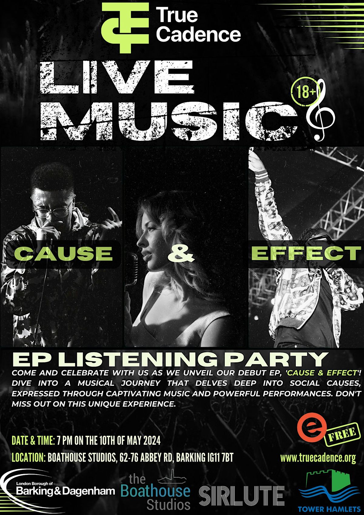 CAUSE & EFFECT LISTENING PARTY