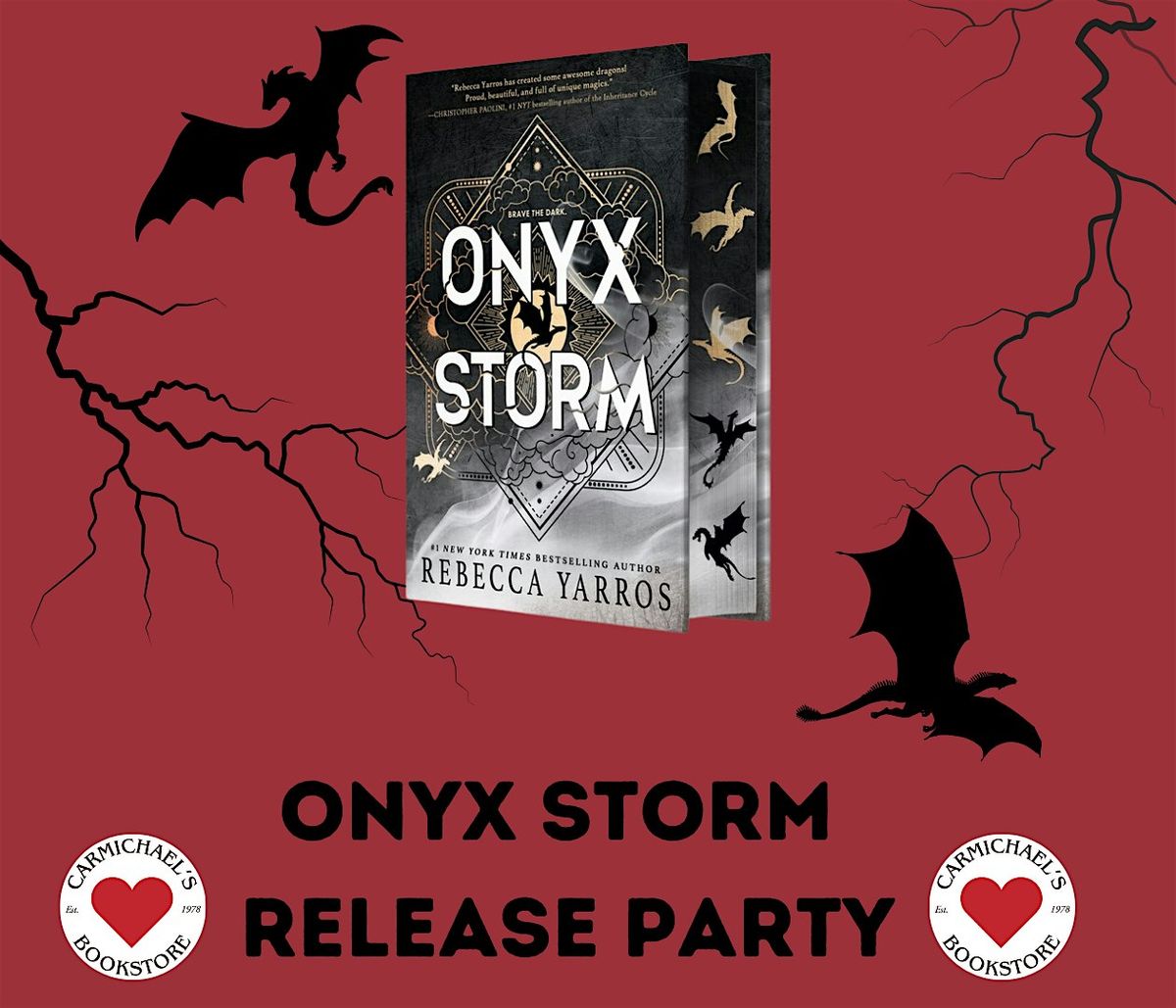 Onyx Storm Release Party