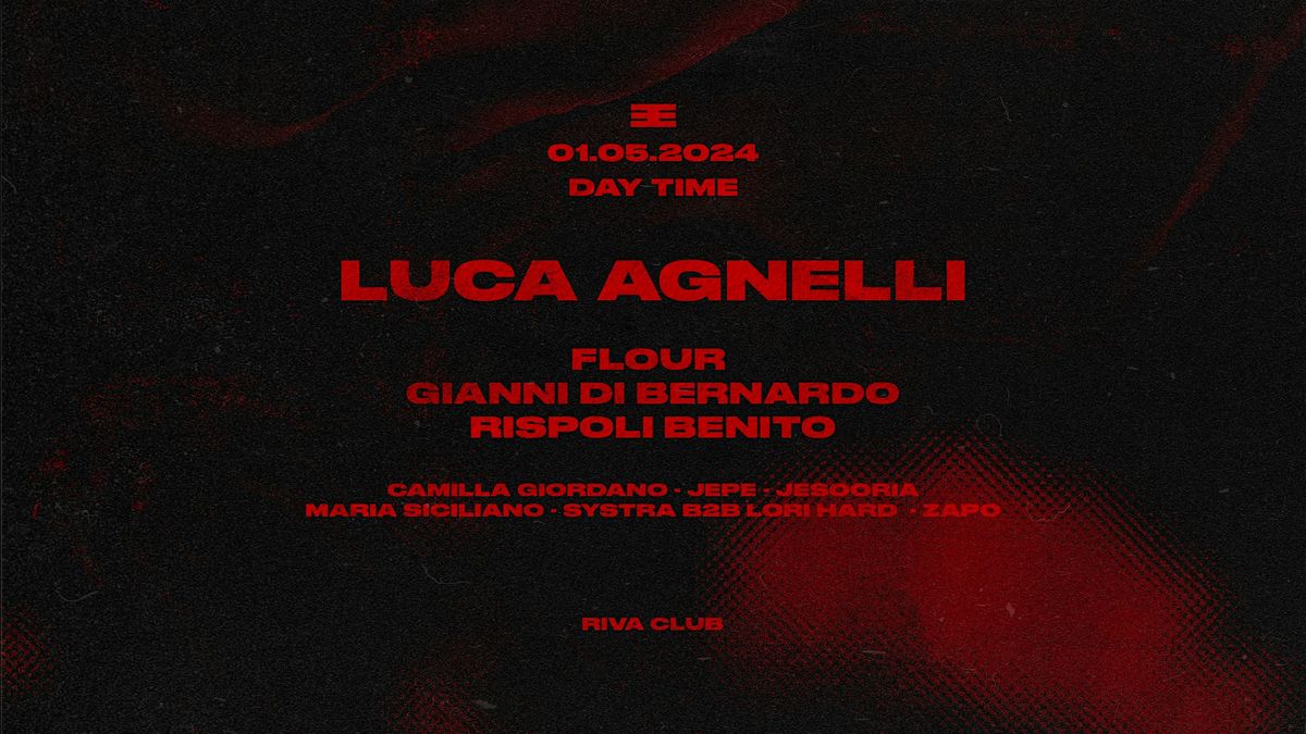 01.05.2024 Tendenza presents LUCA AGNELLI @ RIVA CLUB in day time