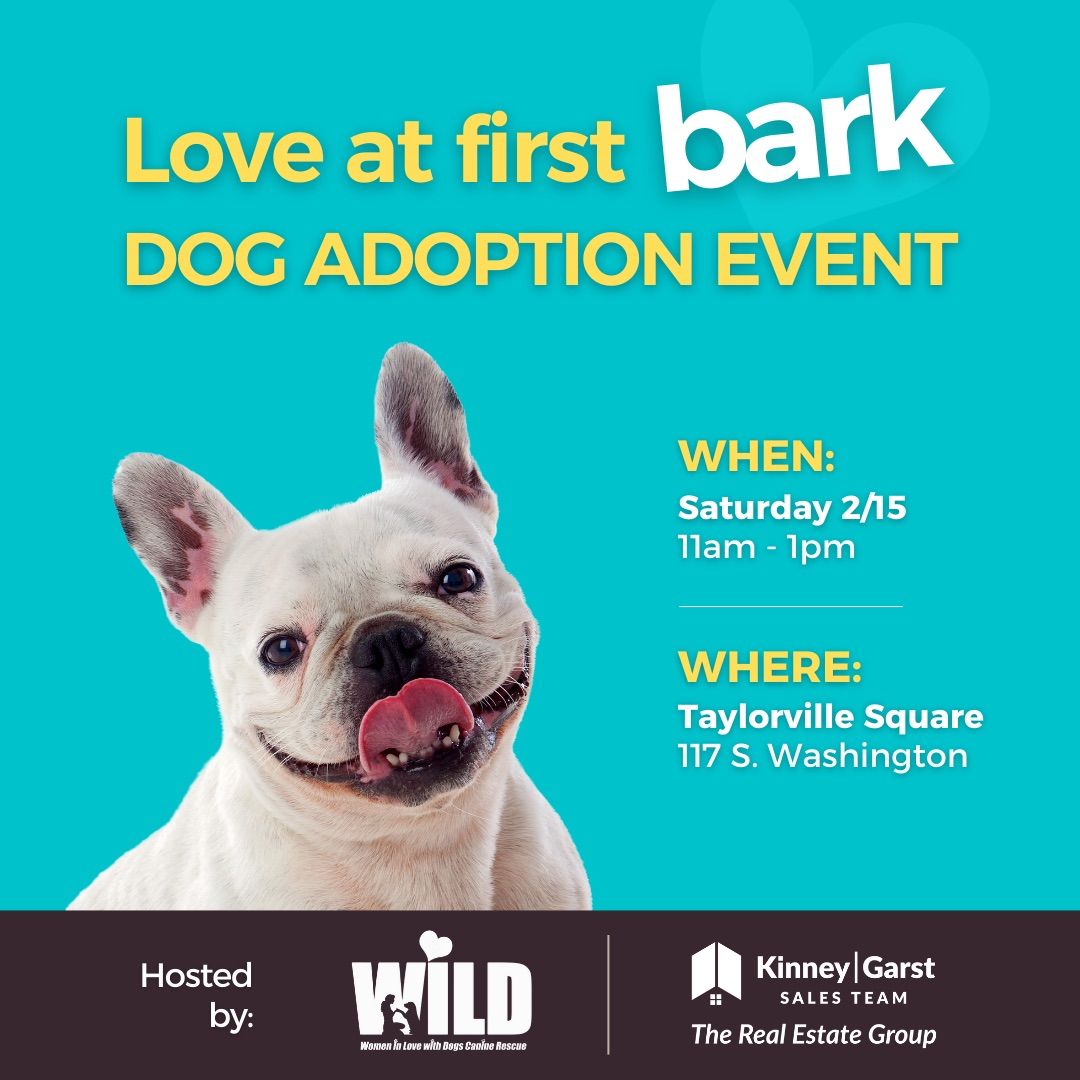 Love at first BARK - adoption event 