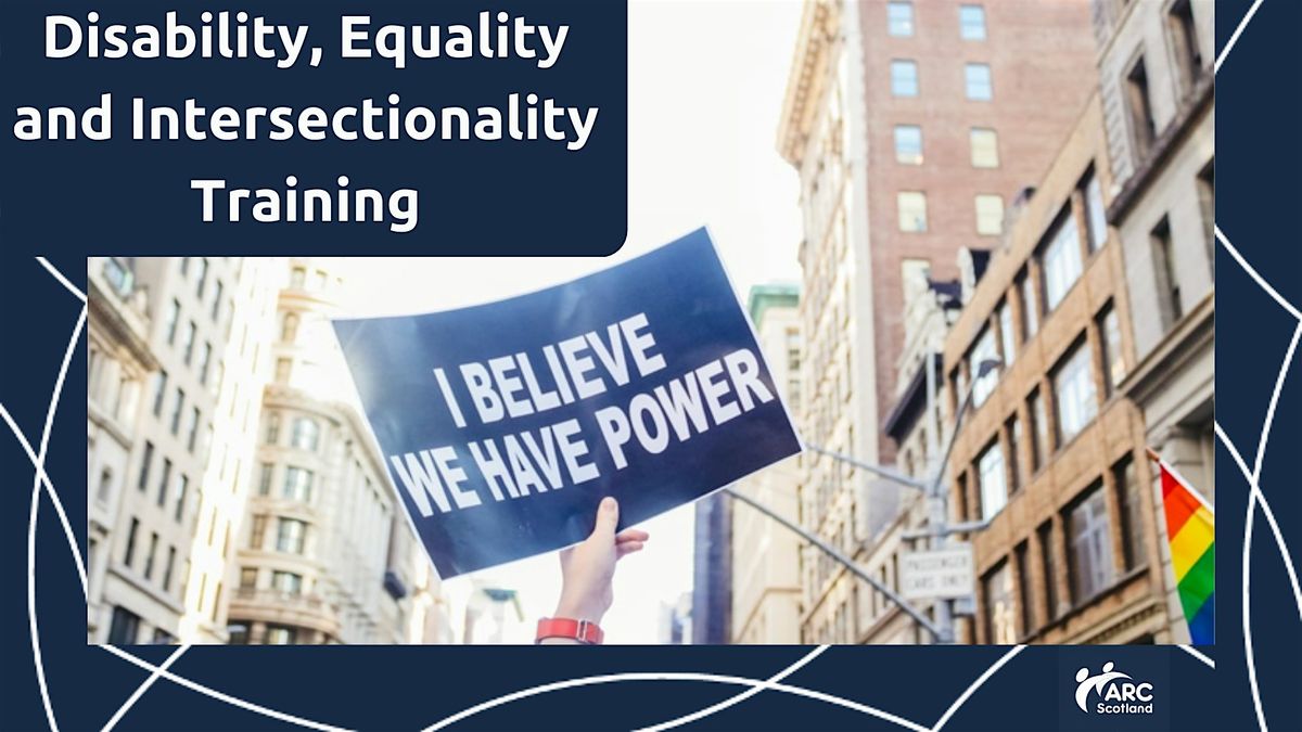 Disability, Equality and Intersectionality training