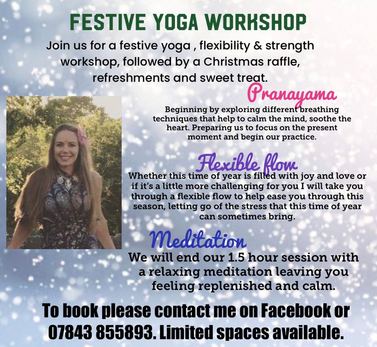 Festive Yoga Workshop & Refreshments