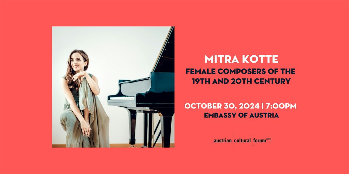 MITRA KOTTE | Female Composers of the 19th and 20th Century