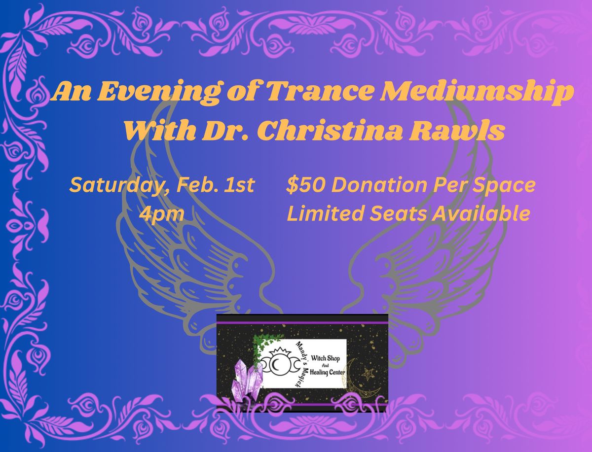 MEDIUMSHIP GALLERY WITH DR CHRISTINA