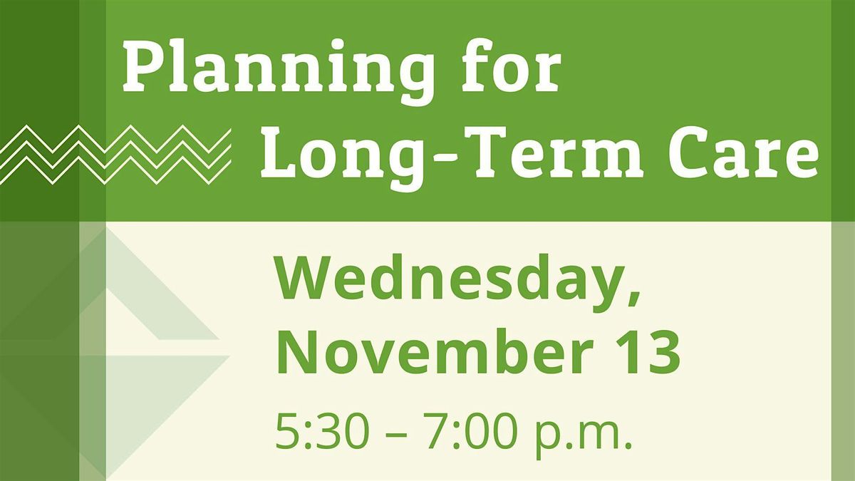 Planning for Long-Term Care