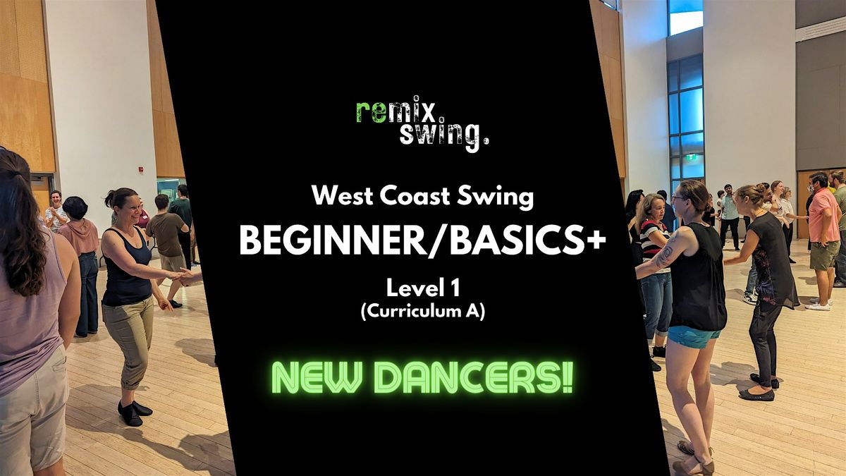 Beginner West Coast Swing dance classes (5 week block) - no partner needed!