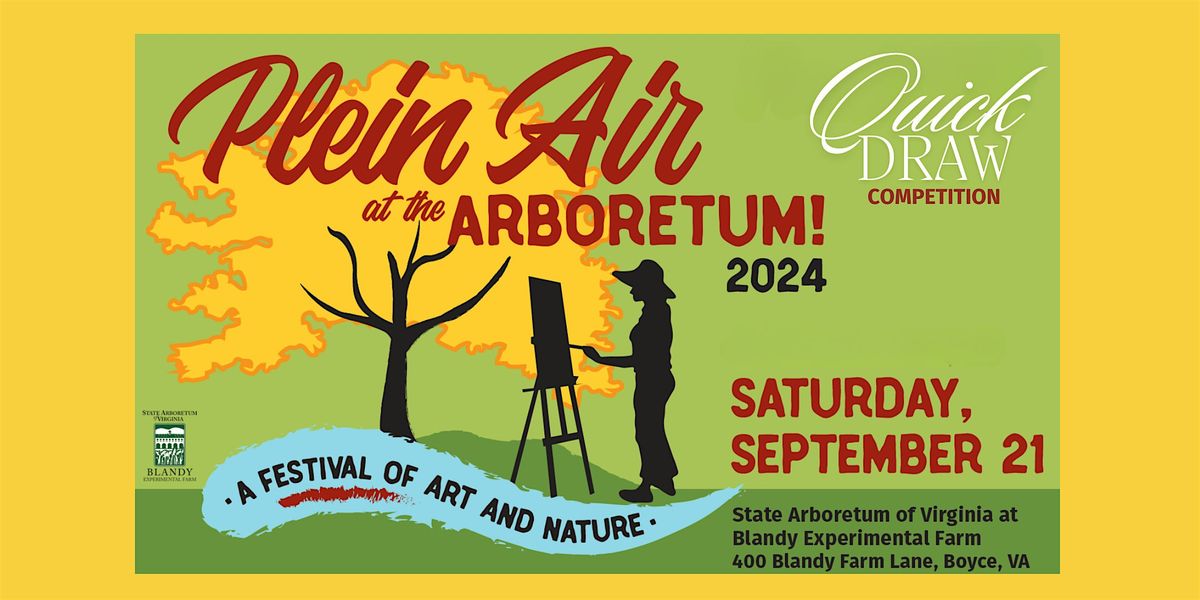 Plein Air at the Arboretum Quick Draw Competition