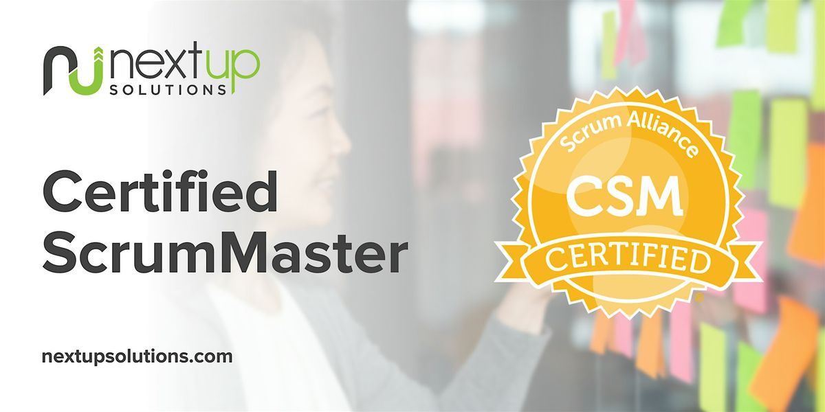 Certified ScrumMaster (CSM) Training in Arlington, VA