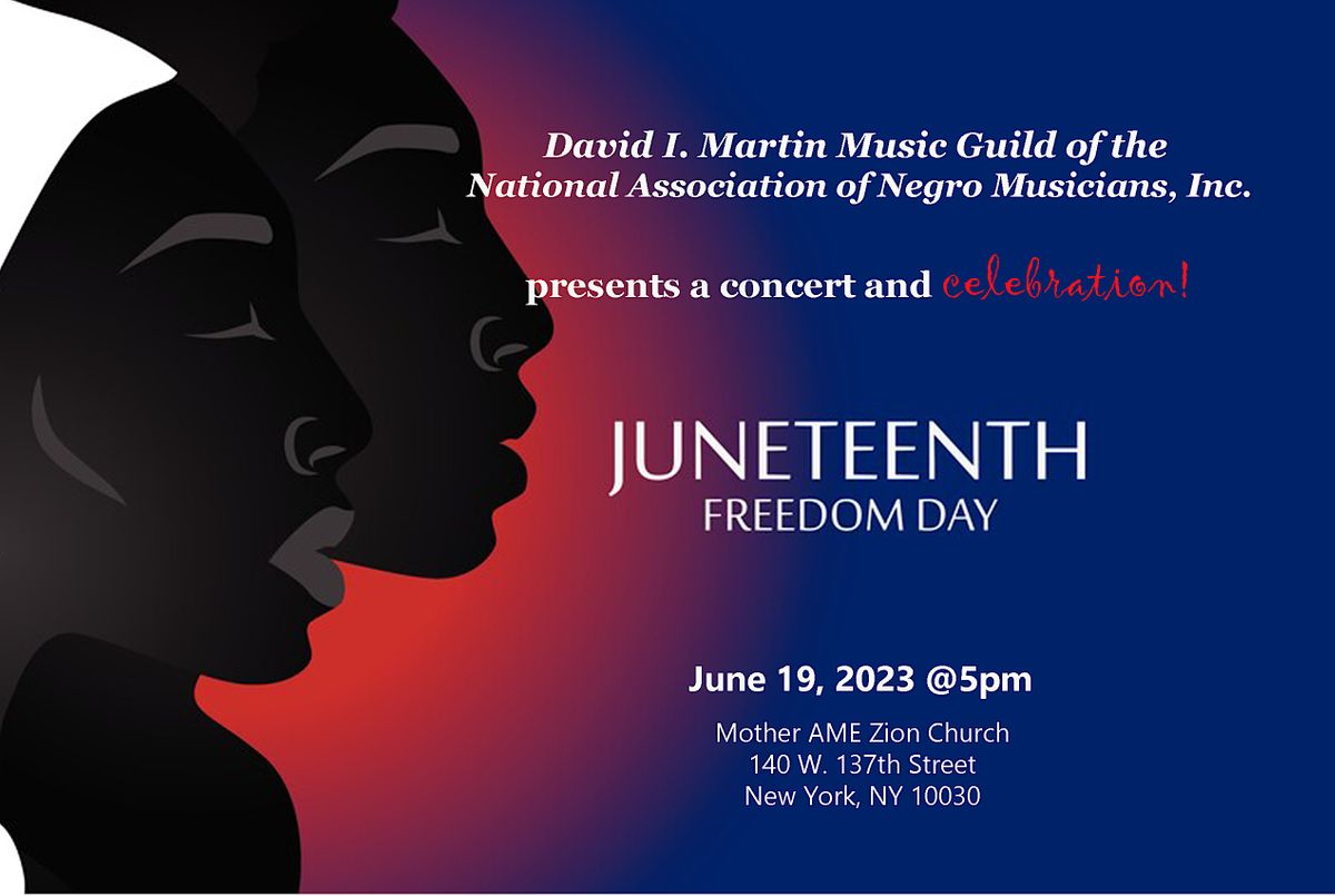 Concert and Celebration!, 140 W 137th St, New York, 19 June 2023