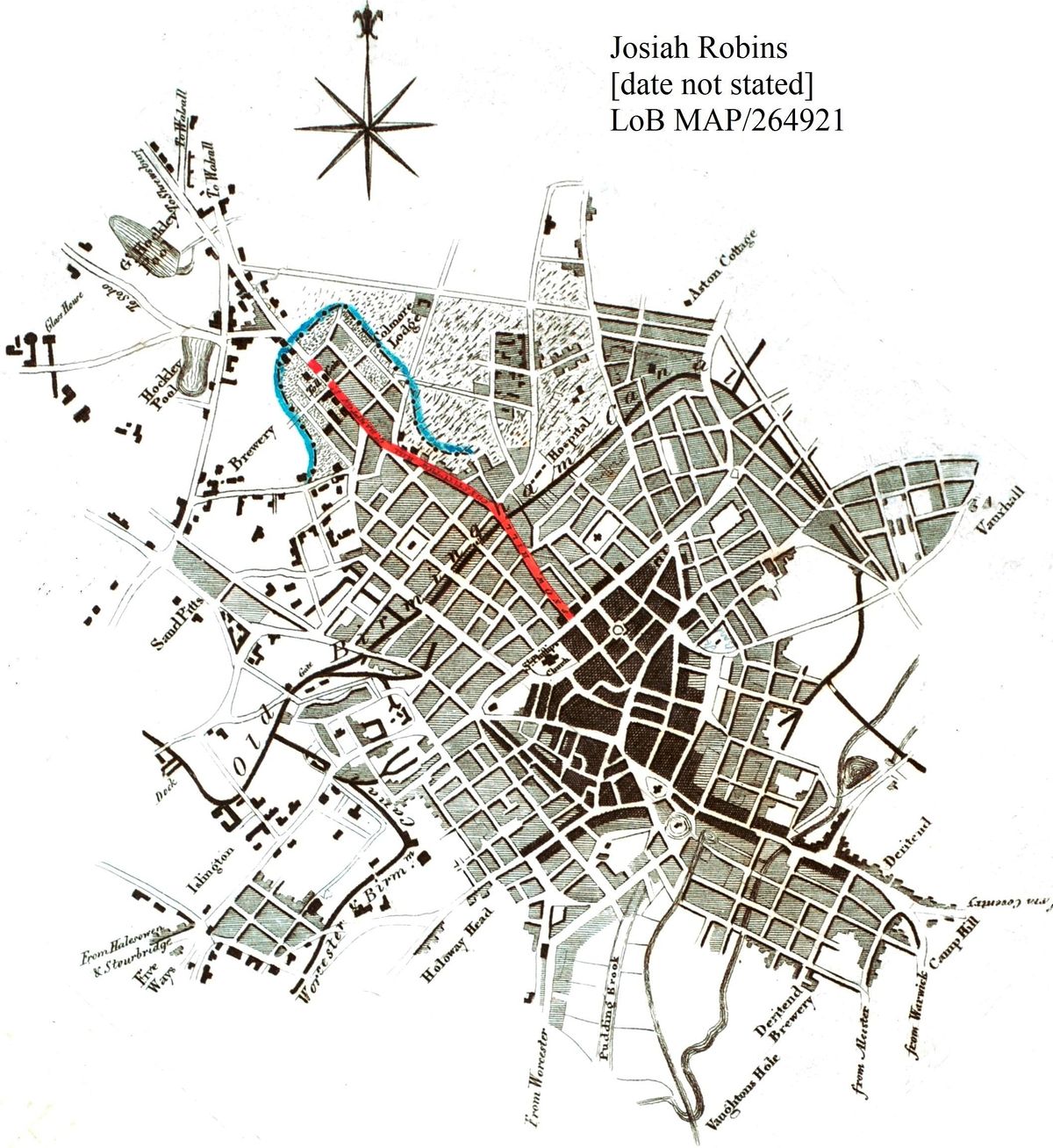 Birmingham's Early Maps 1731-1831