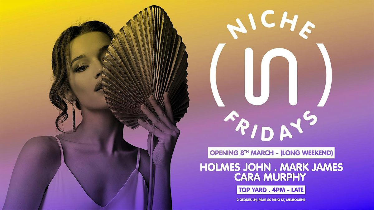 Niche Fridays @ TOP YARD ROOFTOP